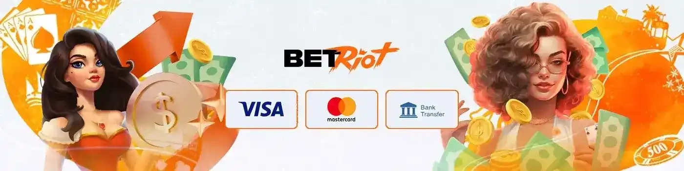 BetRiot Casino  welcome bonus offer